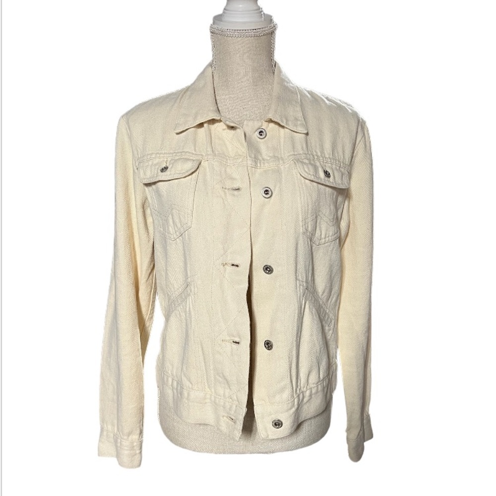 Sundance Hemp jacket. Denim jacket look.